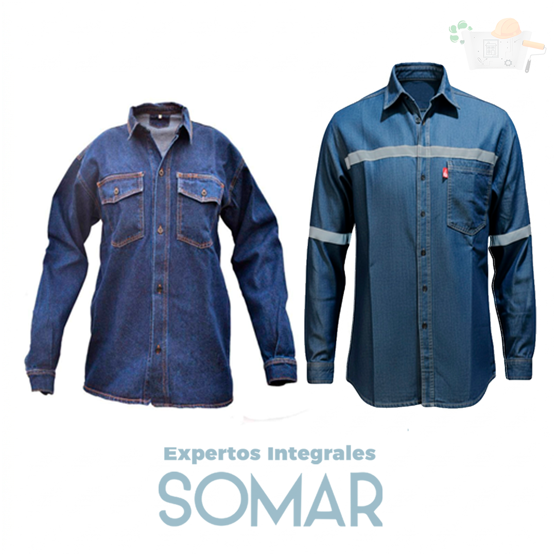 CAMISAS INDUSTRIALES JEAN Y DRIL