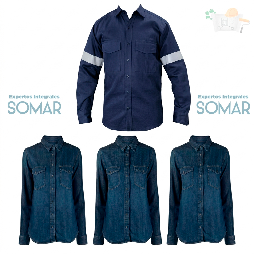 CAMISAS INDUSTRIALES JEAN Y DRIL - Image 2